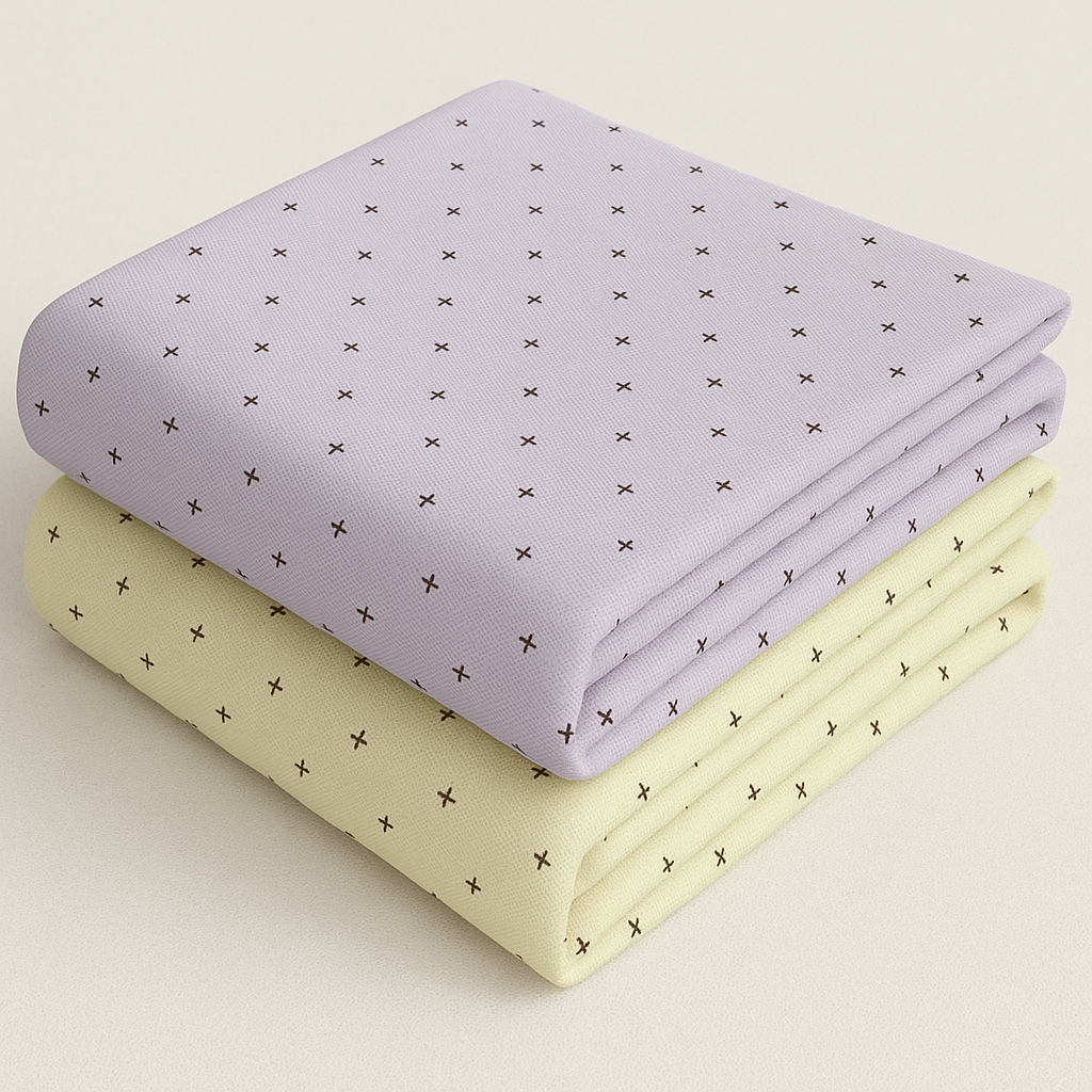 Polka Diamonds Fabric - The Good Cloth