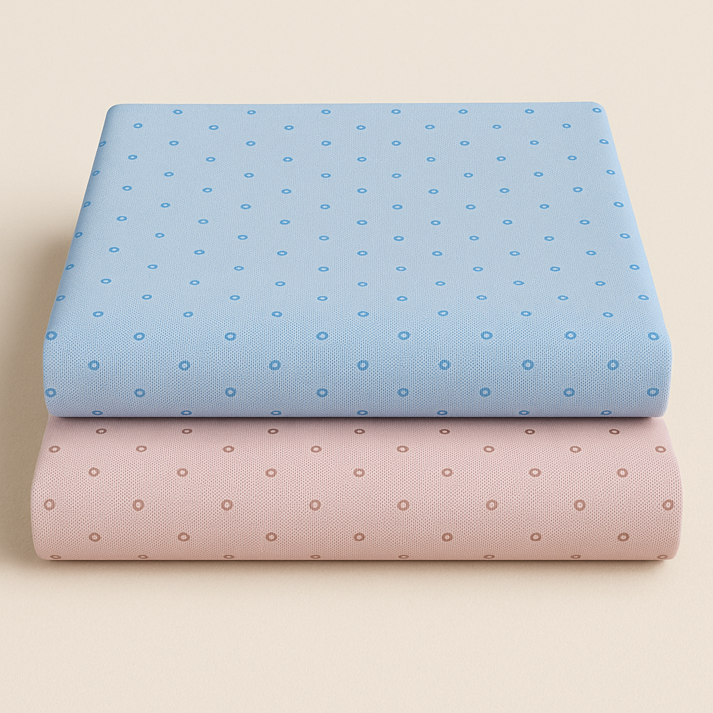 Pastel Dot Shirt Fabric - The Good Cloth