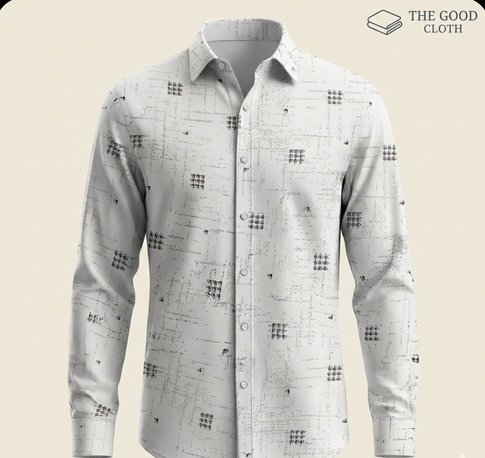 Fireworks Pattern Print Shirt - The Good Cloth