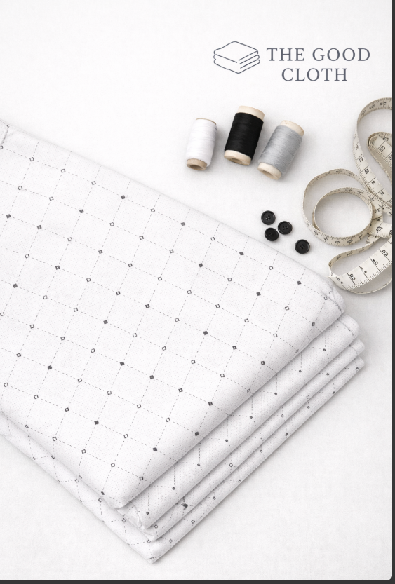 Dot Checks Pattern Print Shirt - The Good Cloth