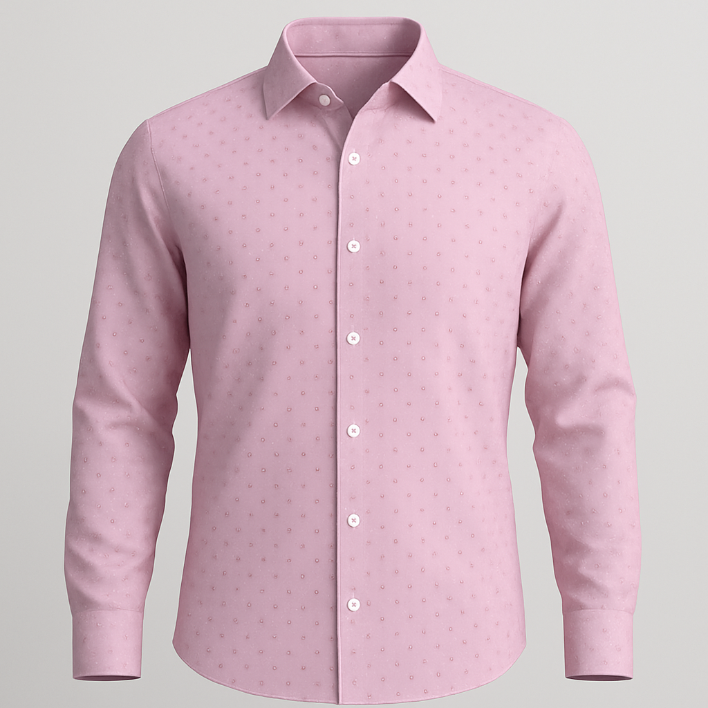 Circle Print Shirt Fabric - The Good Cloth